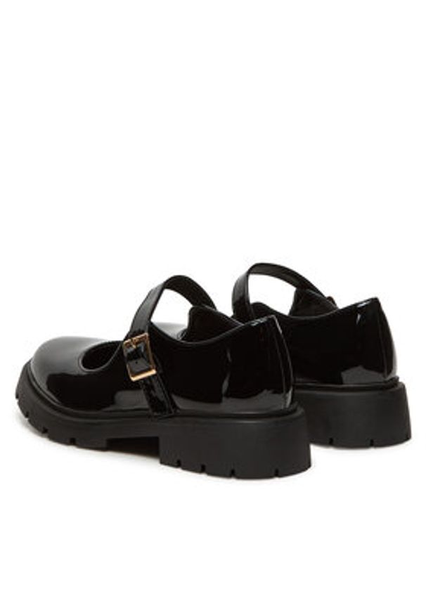 DeeZee Półbuty 2024-46 Czarny. Kolor: czarny. Materiał: materiał, syntetyk