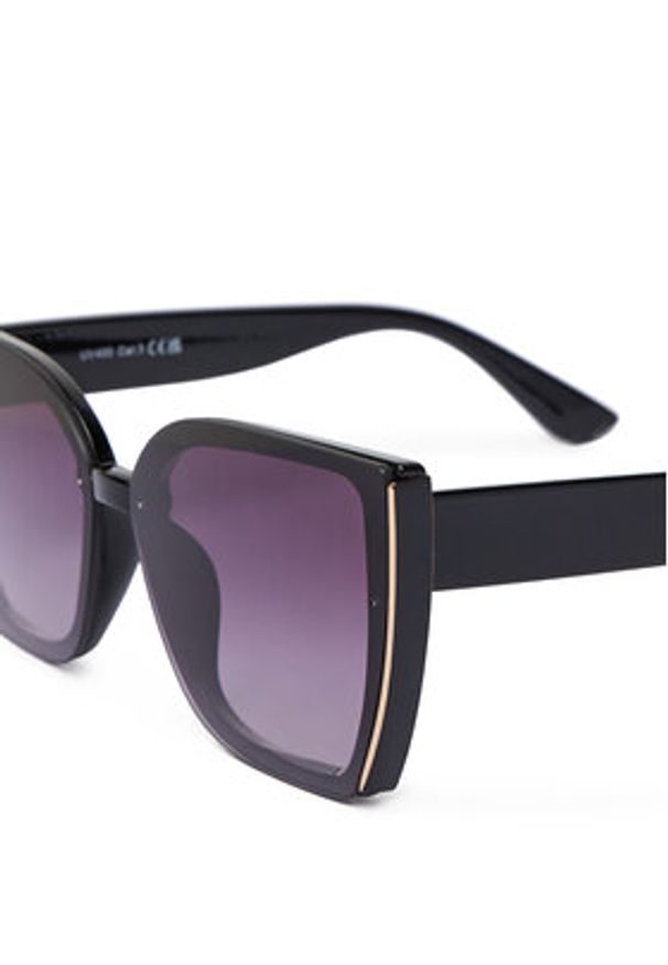 Jenny - JENNY Okulary przeciwsłoneczne 4WF-009-SS25 Czarny. Kolor: czarny