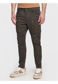 G-Star RAW - G-Star Raw Spodnie materiałowe Zip Pocket 3D D21975-C105-995 Szary Skinny Fit. Kolor: szary. Materiał: bawełna #1
