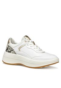 Geox Sneakersy D Spherica Ecub-3 D46WTB 0BCAR C0405 Biały. Kolor: biały. Materiał: skóra #5