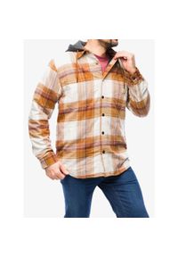 Koszula turystyczna męska Carhartt Flannel Sherpa-Lined Hooded Shirt Jac. Kolor: brązowy