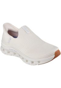 skechers - Adidasy Skechers Glide-step Pro-every, Kobiety. Kolor: biały. Materiał: materiał