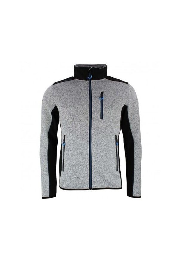 PEAK MOUNTAIN - Polar zapinany na zamek błyskawiczny Peak Mountain Cevira. Kolor: szary. Materiał: polar. Sezon: zima. Sport: narciarstwo