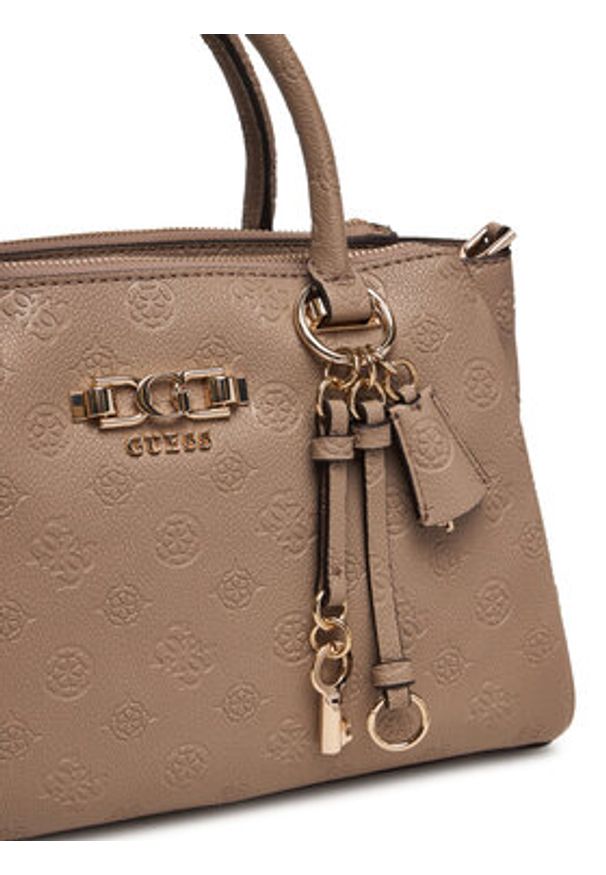 Guess Torebka Anise HWPD99 16060 Beżowy. Kolor: beżowy. Materiał: skórzane