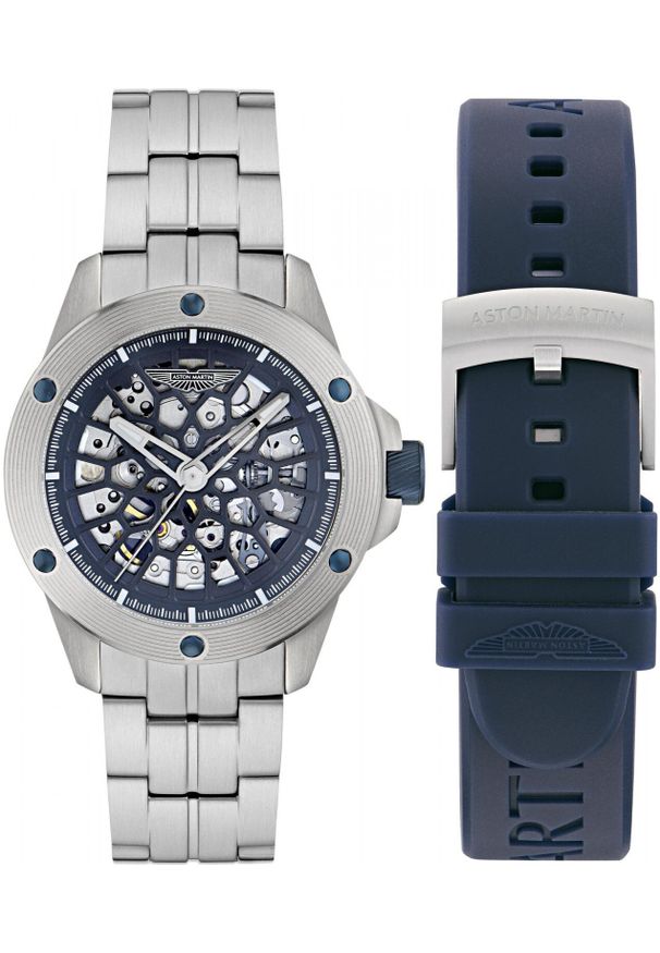Zegarek męski Aston Martin MTRR1F504 szary. Kolor: szary