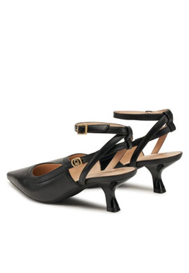 Liu Jo Sandały Gemy 02 SA5029 PX460 Czarny. Kolor: czarny. Materiał: skóra