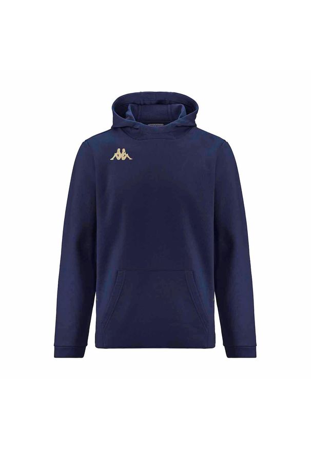 Bluza dziecięca Kappa Giordi. Kolor: niebieski. Sport: piłka nożna