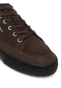 Pepe Jeans Sneakersy Ben Evolution M PMS300001 Brązowy. Kolor: brązowy. Materiał: zamsz, skóra