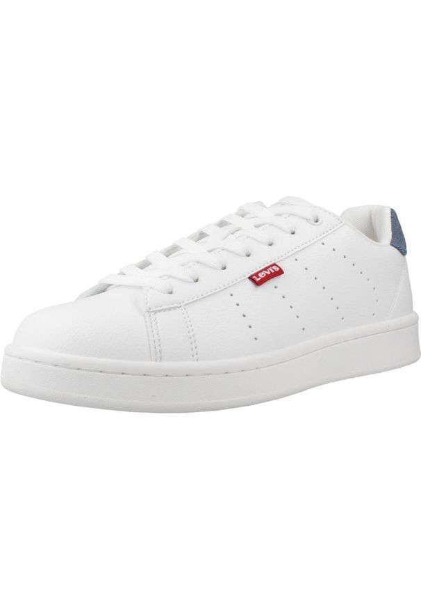 Levi's® - Kapcie LEVI'S AVENUE Biały. Kolor: biały. Materiał: syntetyk, tkanina. Sport: turystyka piesza