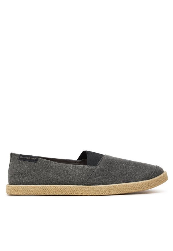 Quiksilver Espadryle AQYS700053 Szary. Kolor: szary. Materiał: materiał