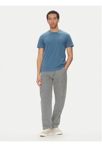 Levi's® T-Shirt Original Housemark 56605-0279 Niebieski Standard Fit. Kolor: niebieski. Materiał: bawełna
