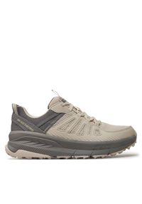 skechers - Skechers Trekkingi Switch Back-Cascades 180162/NTGY Beżowy. Kolor: beżowy. Materiał: skóra #1