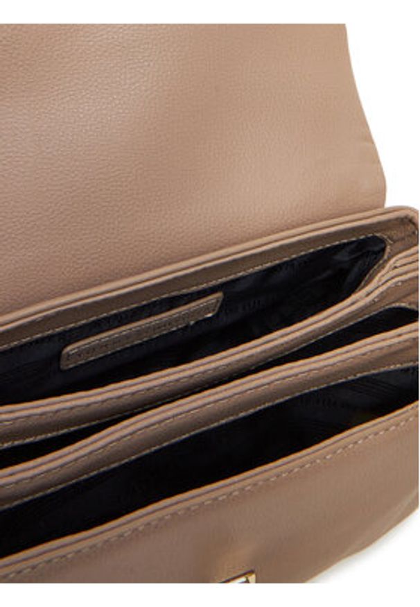 TOMMY HILFIGER - Tommy Hilfiger Torebka AW0AW17462 Beżowy. Kolor: beżowy. Materiał: skórzane