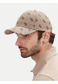 Guess Czapka z daszkiem M5GZ18 WGUE0 Brązowy. Kolor: brązowy. Materiał: materiał, bawełna #3