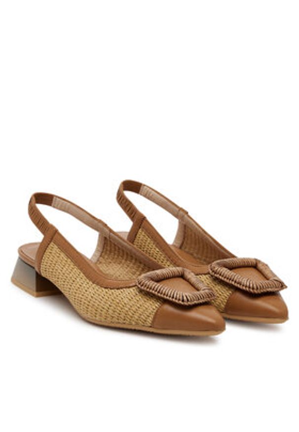 Hispanitas Sandały Dali RHV254046 Brązowy. Kolor: brązowy. Materiał: syntetyk