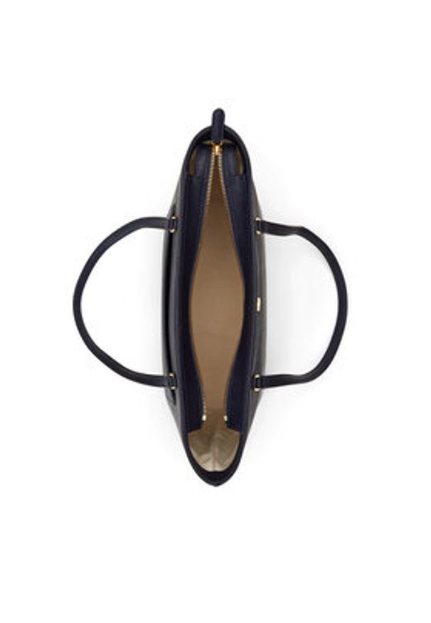 Lauren Ralph Lauren - LAUREN RALPH LAUREN Torebka 431924351007 Granatowy. Kolor: niebieski. Materiał: skórzane