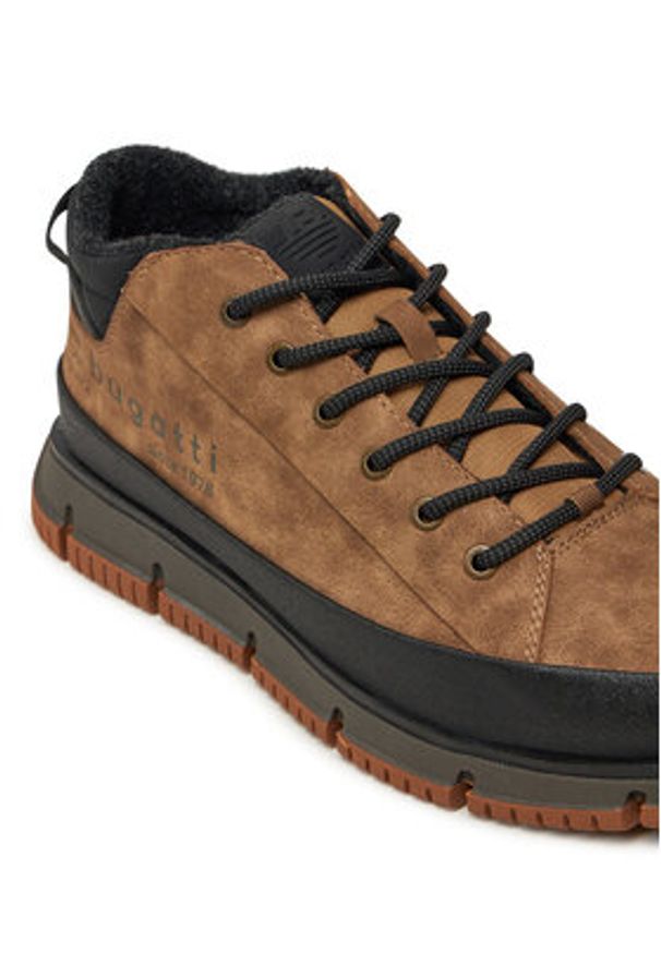 Bugatti Sneakersy 341-AC238-5000 Brązowy. Kolor: brązowy. Materiał: skóra