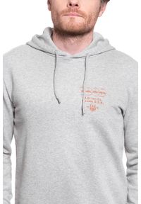 Lee - LEE SEASONAL LOGO HOODIE GREY MELE L80ZSP37. Kolor: szary #6