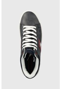 U.S. Polo Assn. sneakersy TYMES kolor granatowy TYMES005M/CYN1. Nosek buta: okrągły. Zapięcie: sznurówki. Kolor: niebieski. Materiał: guma. Szerokość cholewki: normalna #2