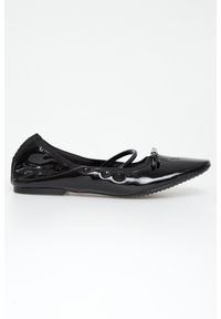 Baleriny damskie lakierowane DKNY. Materiał: lakier #3