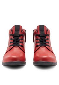 Go Soft Trzewiki WI16-JANE ZULA-03 Czerwony. Kolor: czerwony. Materiał: skóra #8