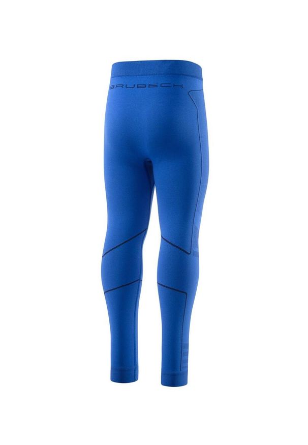 Spodnie dziecięce termoaktywne Brubeck THERMO KIDS. Kolor: niebieski. Materiał: poliester, poliamid, elastan. Sezon: zima, lato. Sport: turystyka piesza