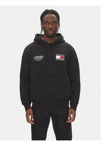 TOMMY HILFIGER - Tommy Hilfiger Bluza F1 Movie MW0MW41386 Czarny Regular Fit. Kolor: czarny. Materiał: bawełna #1