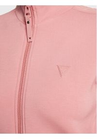Guess Bluza New Allie Scuba V2YQ17 K7UW2 Różowy Shirt Fit. Kolor: różowy #4