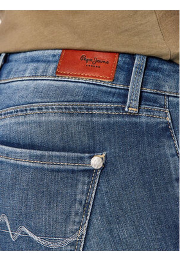 Pepe Jeans Jeansy Soho PL204174 Niebieski Skinny Fit. Kolor: niebieski