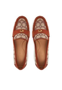 Coach Mokasyny CAS68 Brązowy. Kolor: brązowy. Materiał: materiał #3