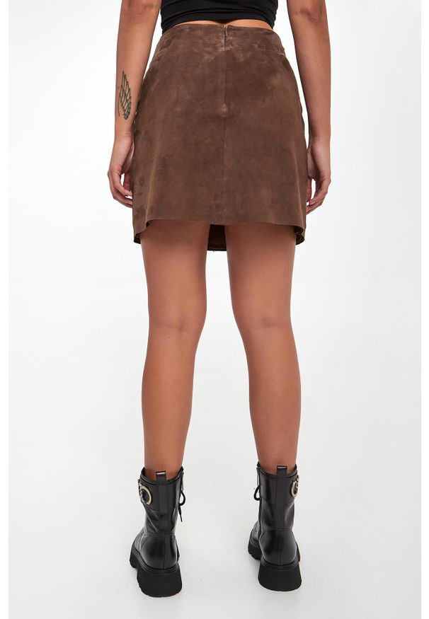 Marella - Spódnica zamszowa Rise MARELLA. Materiał: zamsz