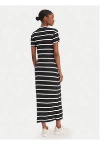 TOMMY HILFIGER - Tommy Hilfiger Sukienka codzienna WW0WW47860 Czarny Slim Fit. Okazja: na co dzień. Kolor: czarny. Materiał: wiskoza. Typ sukienki: proste. Styl: casual #3