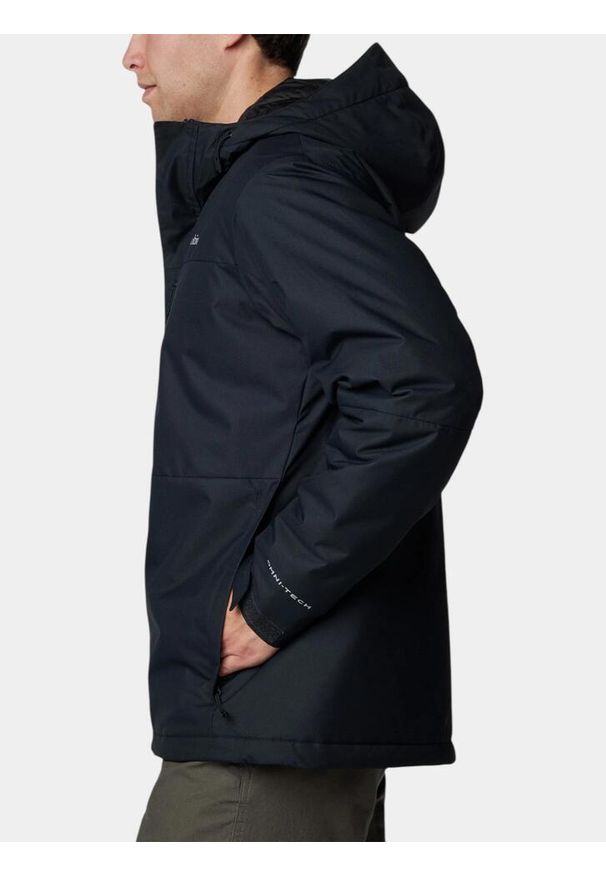 columbia - Płaszcz Przeciwdeszczowy Męski Columbia Hikebound II. Kolor: czarny. Sezon: zima, jesień. Sport: turystyka piesza