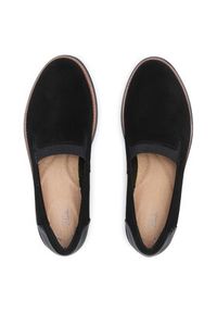 Clarks Półbuty Sharon Dolly 261558194 Czarny. Kolor: czarny. Materiał: skóra, zamsz #9