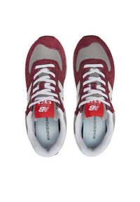 New Balance Sneakersy U574BGH Bordowy. Kolor: czerwony. Materiał: materiał. Model: New Balance 574 #4