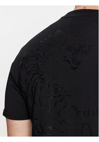 Plein Sport T-Shirt FADC MTK7539 STE003N Czarny Regular Fit. Kolor: czarny. Materiał: bawełna. Styl: sportowy #3