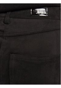 Guess Spodnie materiałowe Kelly W3RA0M WE0L0 Czarny Straight Fit. Kolor: czarny. Materiał: syntetyk #5