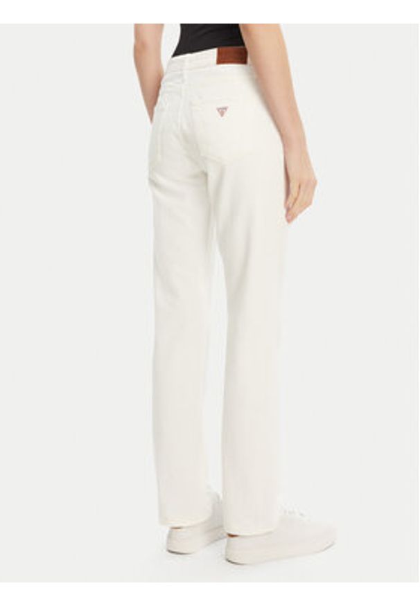 Guess Jeans Jeansy W5GA98 D5M62 Biały Skinny Fit. Kolor: biały