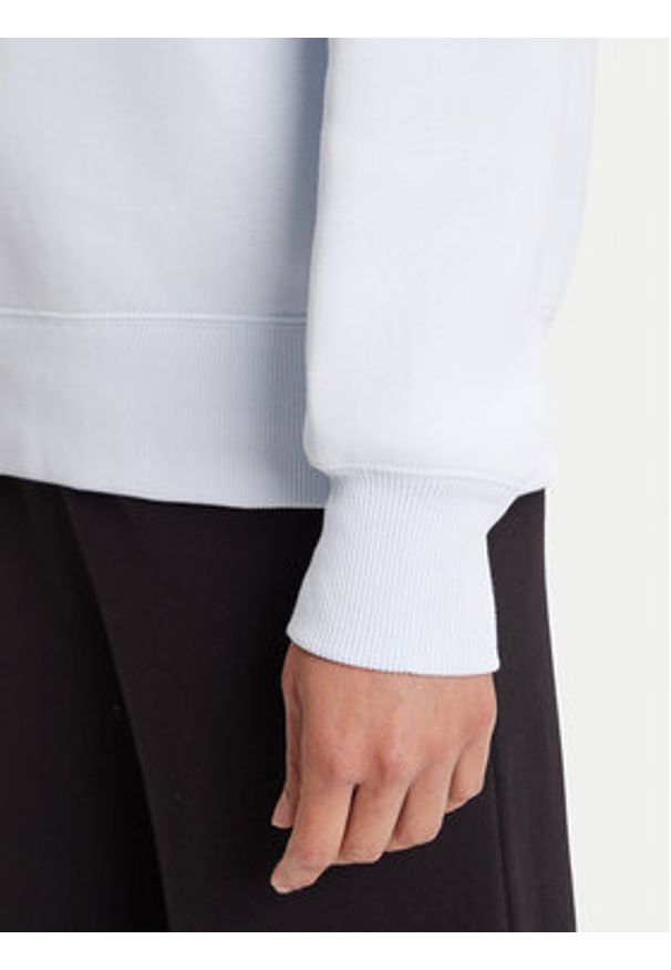 Nike Bluza Phoenix Fleece DQ5751 Błękitny Regular Fit. Kolor: niebieski. Materiał: bawełna