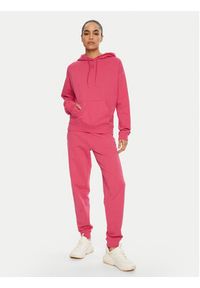 Hugo Spodnie dresowe Nelfinia 50522417 Różowy Regular Fit. Kolor: różowy. Materiał: bawełna #2