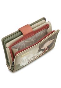 Beżowy Damski Elegancki Portfel Anekke. Kolor: beżowy #2