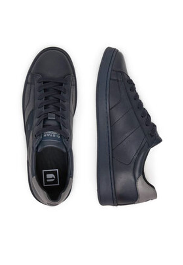 G-Star RAW - G-Star Raw Sneakersy BRADLEY-01 MI08 Granatowy. Kolor: niebieski. Materiał: skóra