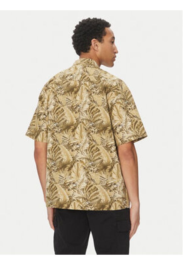 Alpha Industries Koszula Honolulu Safari 156139 Zielony Loose Fit. Kolor: zielony. Materiał: bawełna