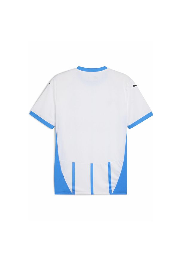 Puma - Męska koszulka wyjazdowa US Sassuolo Calcio 24/25 PUMA White Ignite Blue. Kolor: biały, wielokolorowy, niebieski