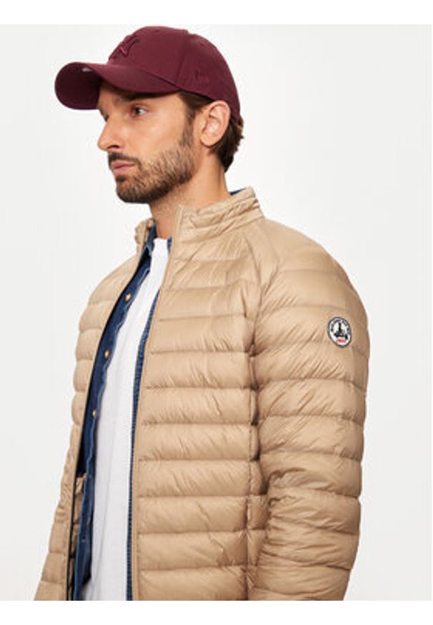 Jott Kurtka puchowa Mat P000MDOW02 Beżowy Slim Fit. Kolor: beżowy. Materiał: syntetyk