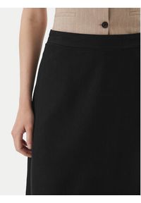 Vero Moda Spódnica midi Mymilo 10340419 Czarny Regular Fit. Kolor: czarny. Materiał: len #7