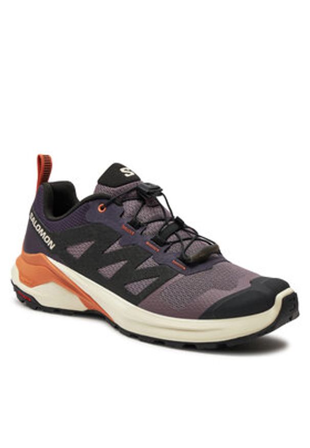 salomon - Salomon Buty do biegania X-Adventure L47451900 Fioletowy. Kolor: fioletowy. Materiał: materiał