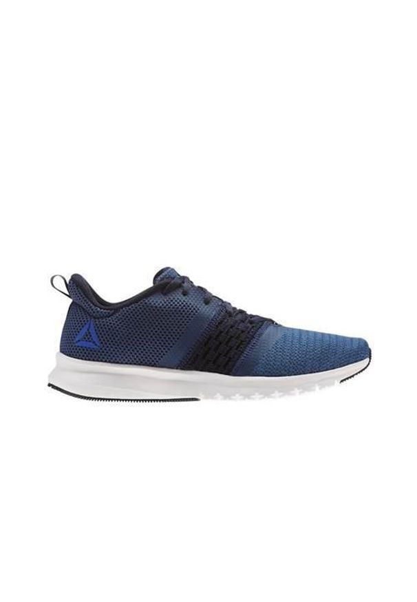Buty do biegania męskie Reebok Print Lite Rush niebieskie. Zapięcie: sznurówki. Kolor: wielokolorowy. Materiał: syntetyk, tkanina, materiał. Szerokość cholewki: normalna. Wzór: nadruk. Model: Reebok Print. Sport: bieganie