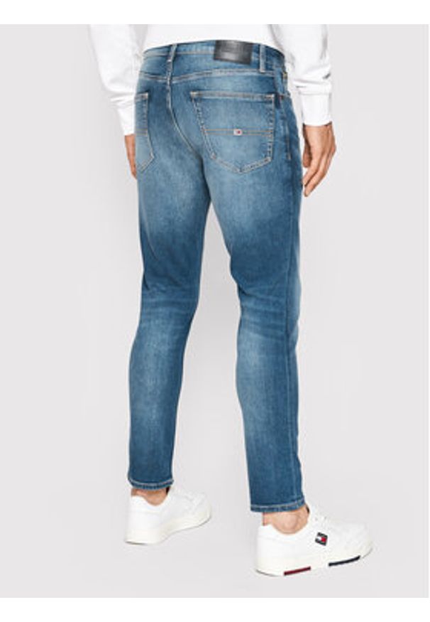 Tommy Jeans Jeansy Austin DM0DM09550 Niebieski Slim Fit. Kolor: niebieski