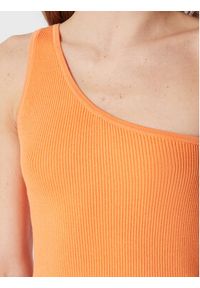 Seafolly Sukienka letnia One 54922-KN Pomarańczowy Slim Fit. Kolor: pomarańczowy. Materiał: bawełna. Sezon: lato #2
